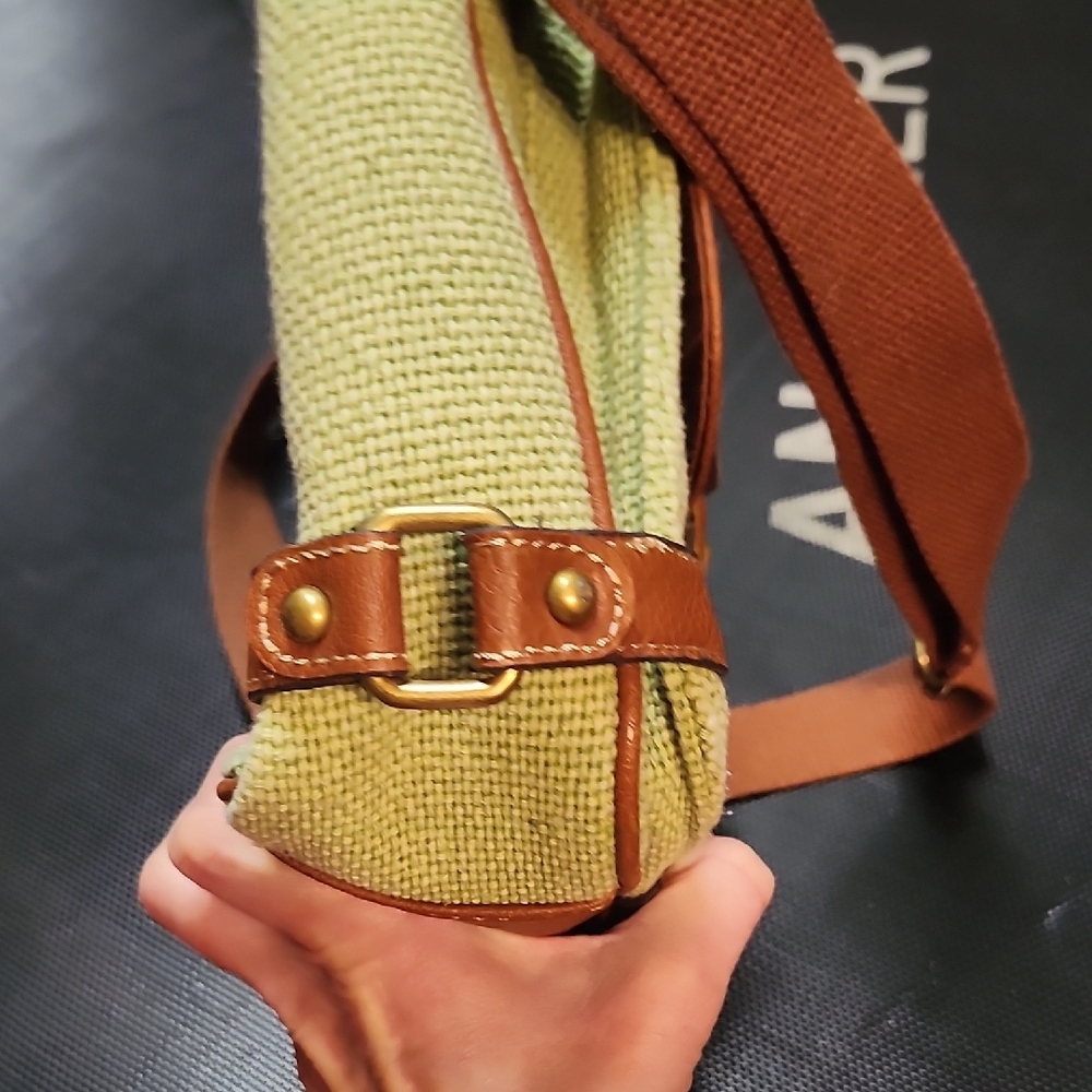 Stylish Brown and Cream Women's Bag - Picture 4 of 5
